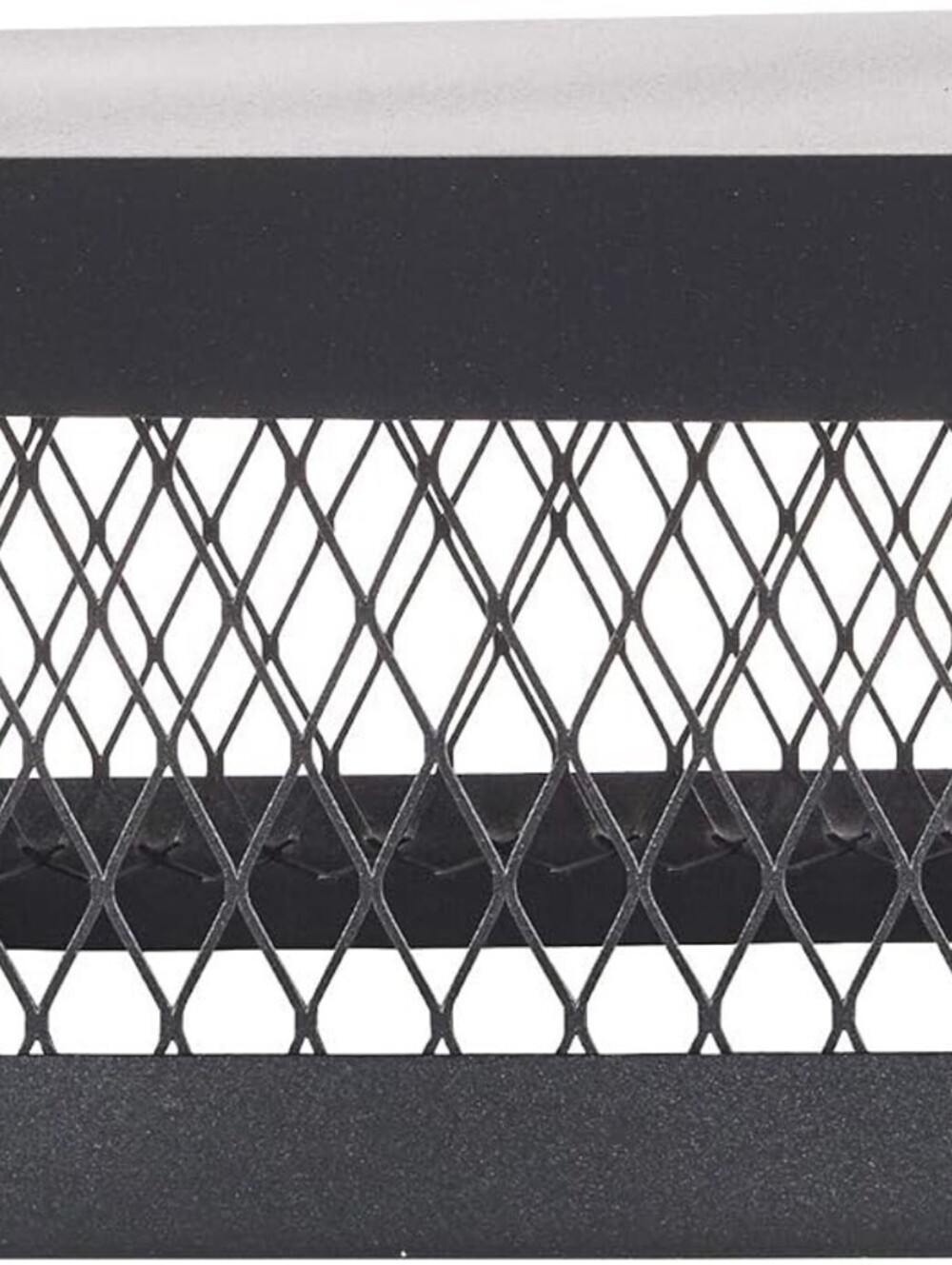 Shelter 13" X 13" Black Single Flue Bolt-On Chimney Cap Assembled Galvanized